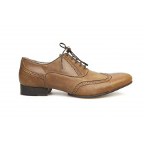 Wingtip Cognac Oxford